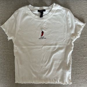 Chili pepper baby tee